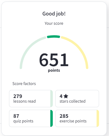 achievments